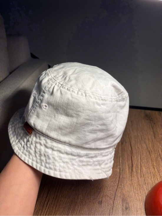 Coach White Signature Bucket Hat main image 6